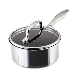 1.5-Quart ScratchDefense™ C1 Nonstick Sauce Pan with Lid