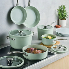 Ceramic Nonstick 10-Piece Cookware Set