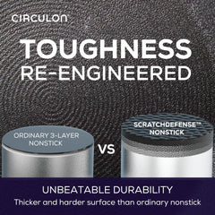 3-Quart A1 ScratchDefense™ Nonstick Saucepan and Lid