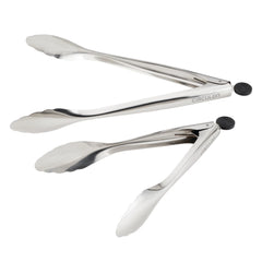 2-Piece Stainless Steel Tongs Set